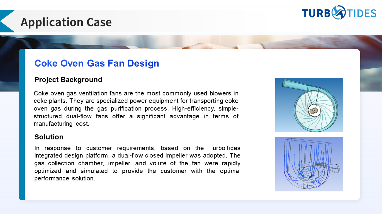 Coke Oven Gas Fan Design